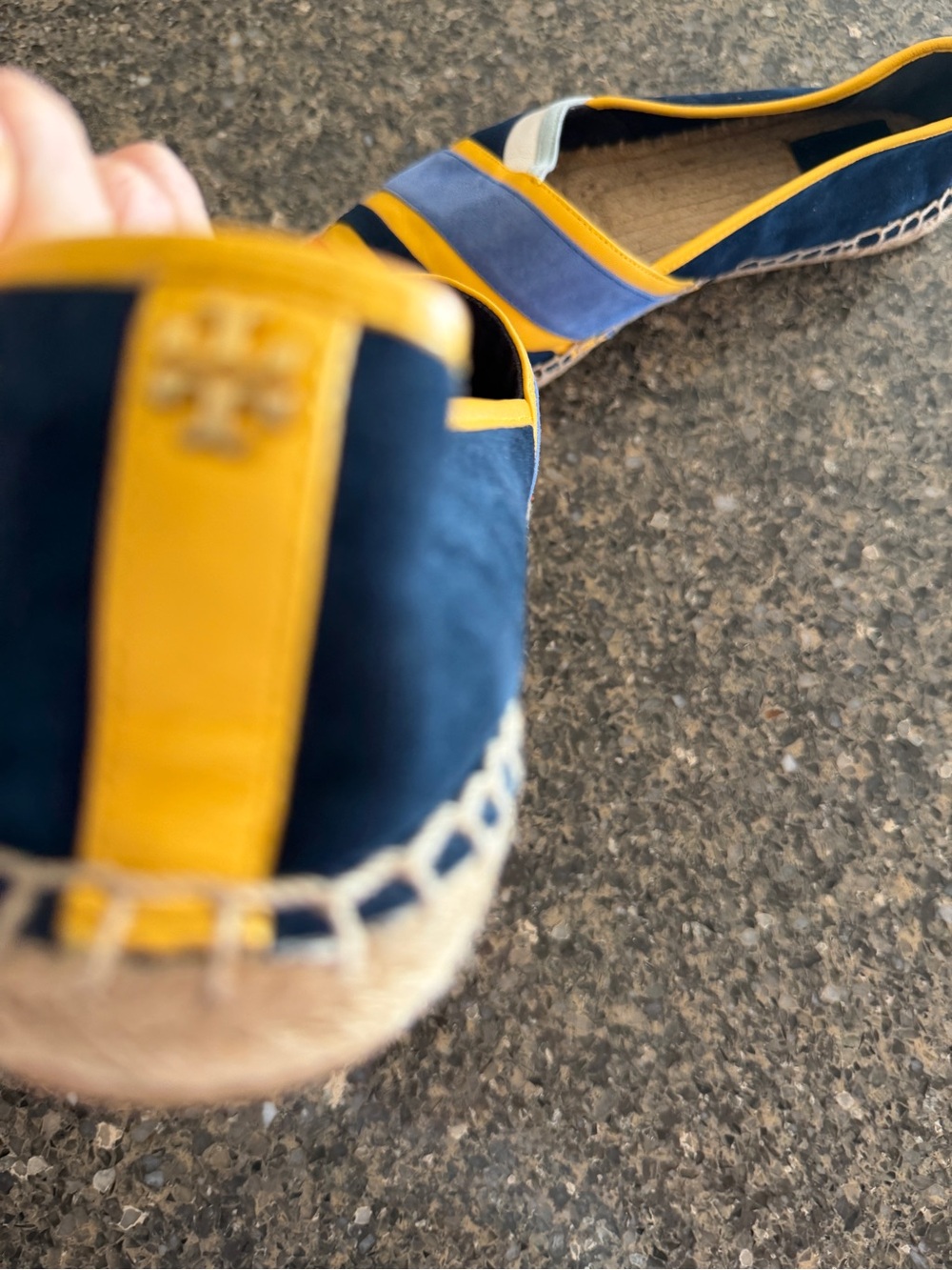 Tory Burch Maisie size 10.5 leather Espadrilles - Picture 7 of 8